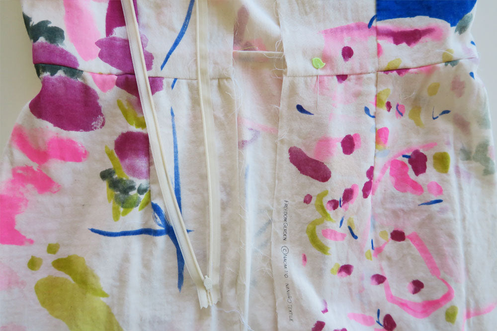 Sew the left-hand side