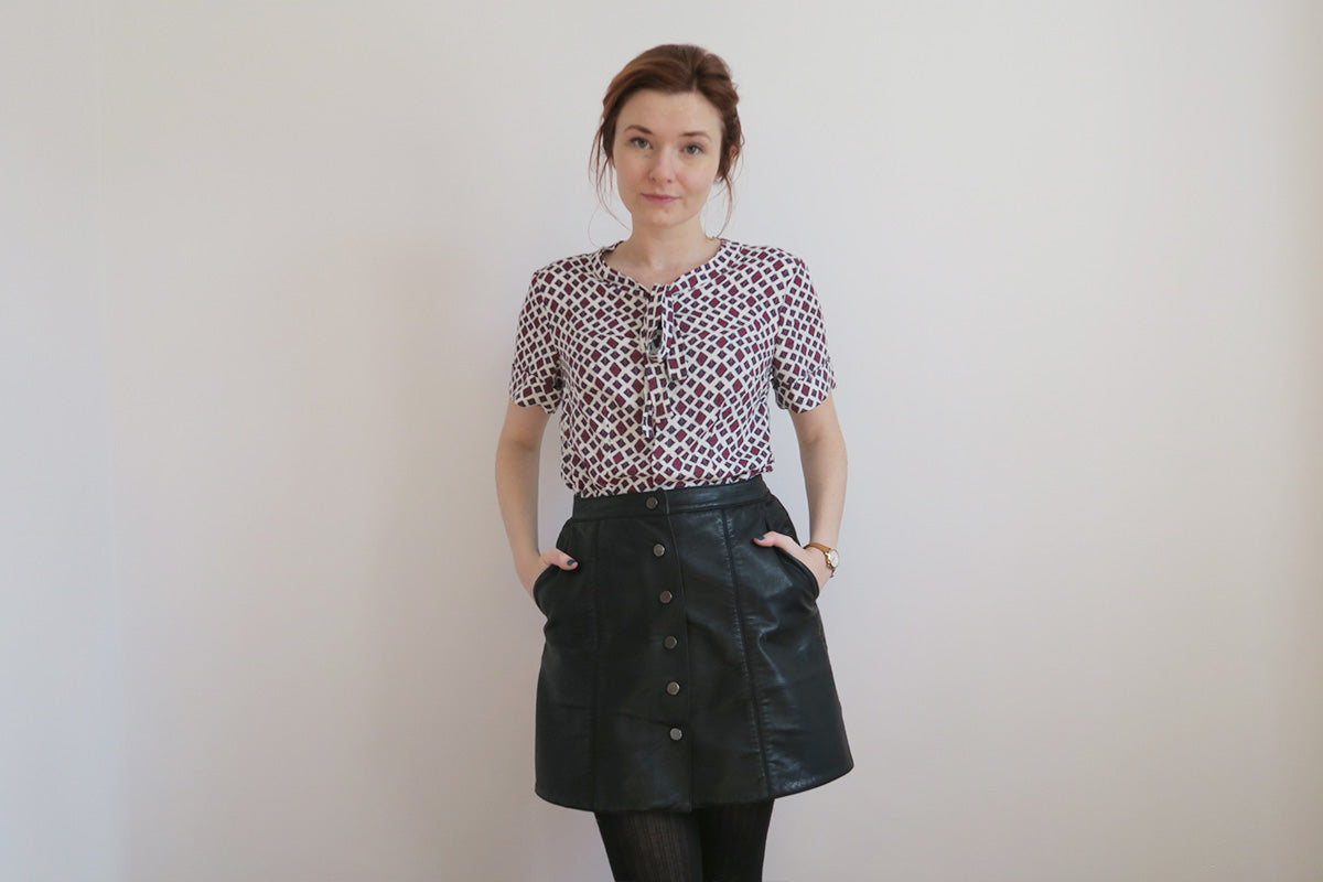 Geometric Candy Blouse