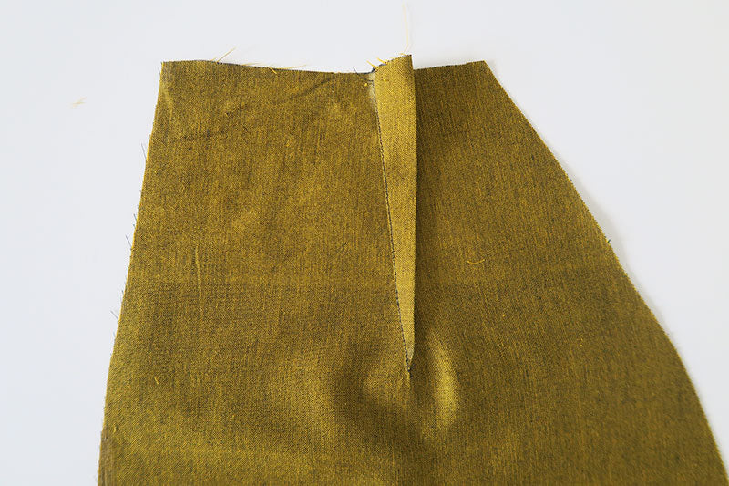 Press dart to the side