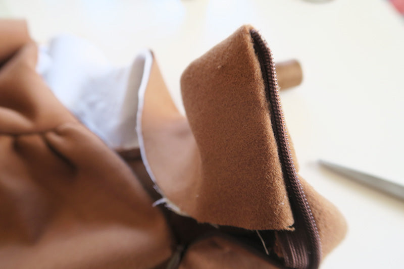 Neat waistband attachment