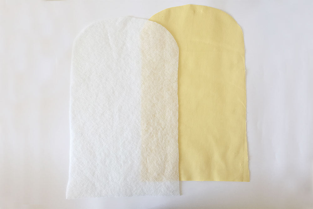 Cut the batting and lining