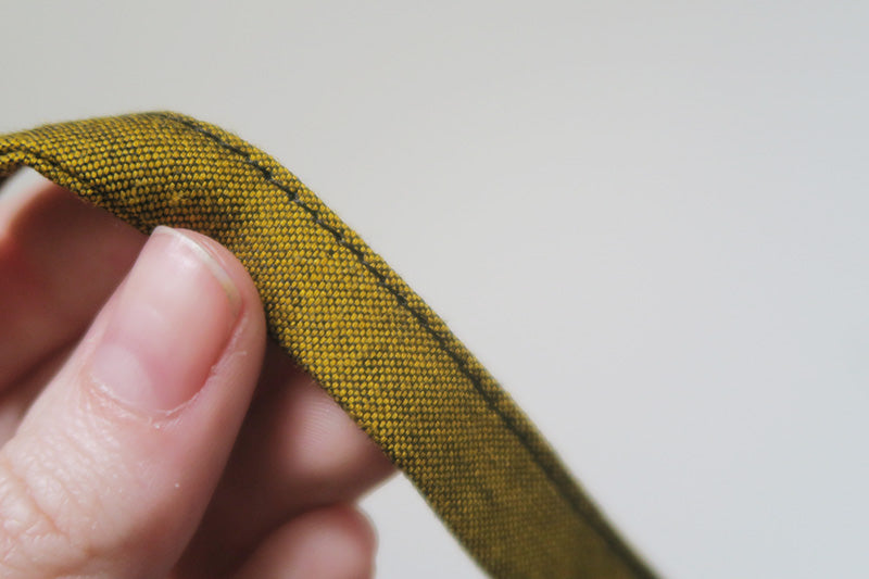 Top stitch close to the edge