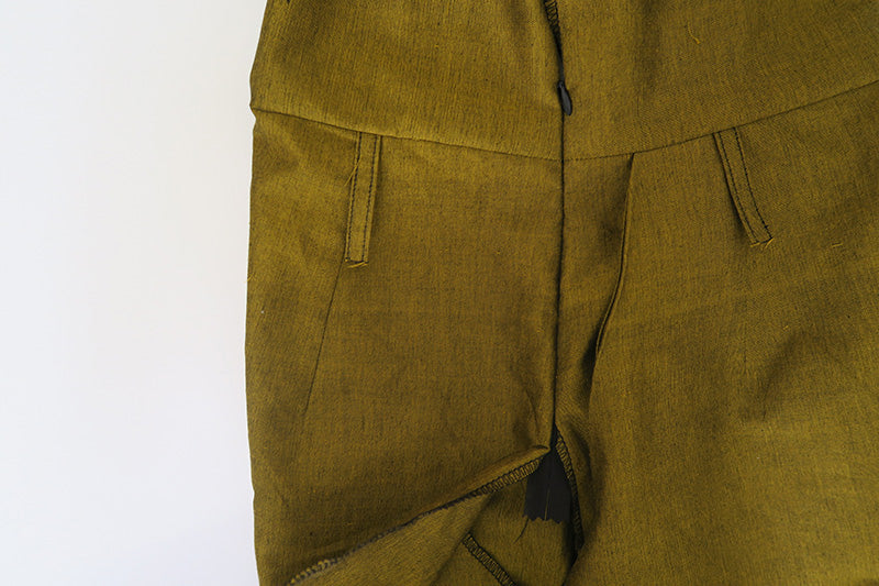 Fern sewalong: setting the waistband and zip