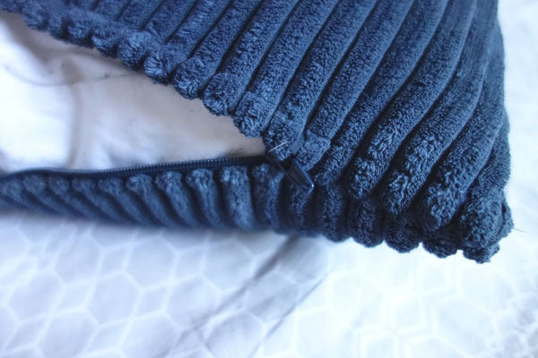 Old corduroy cushion