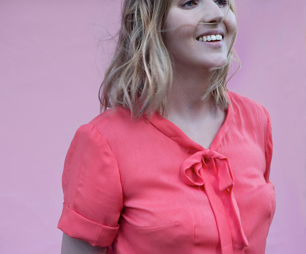 Candy blouse neckline