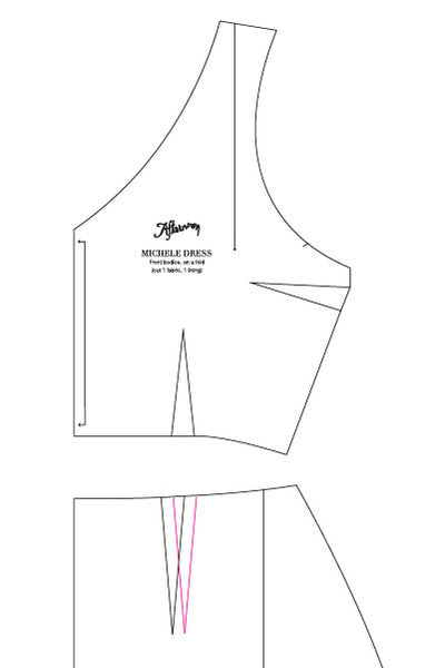 Michele front bodice correction