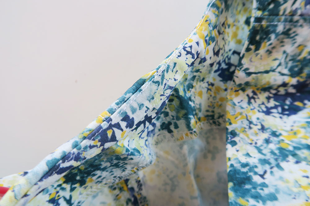 Understitching on the facing