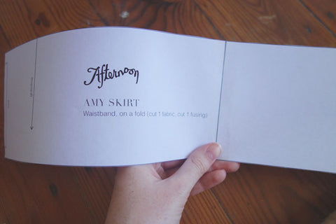 Cut the pattern pieces