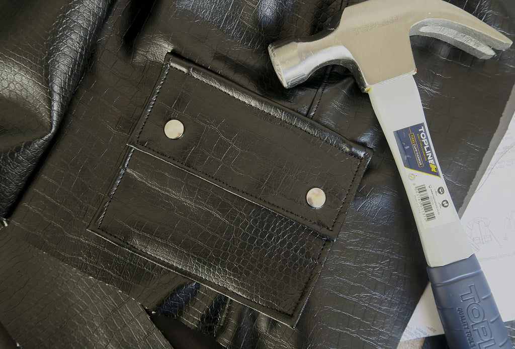 Finished patch pocket