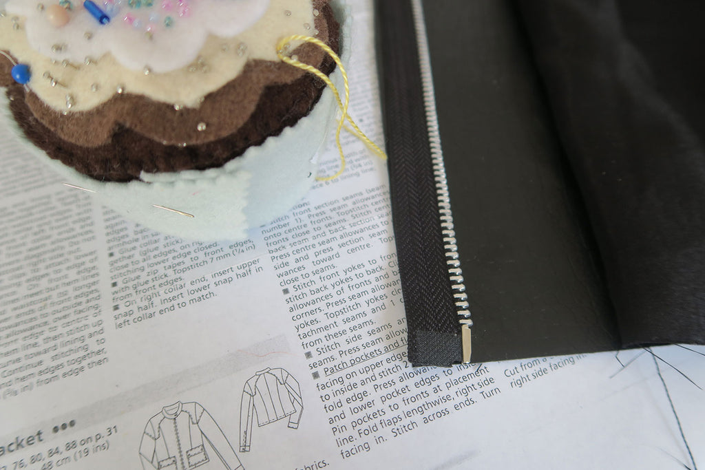 Incorrect zip placement