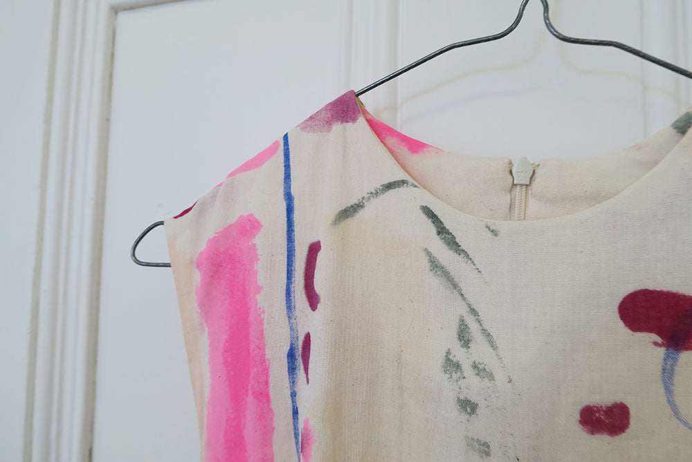 Cali dress neckline detail