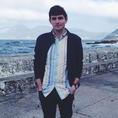 Nick in his modified shirt