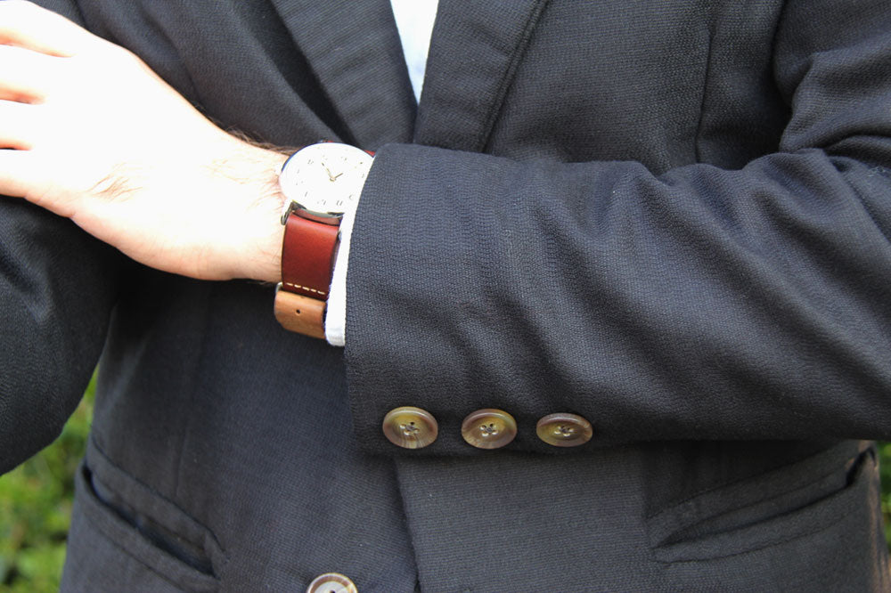 Sleeve placket detail