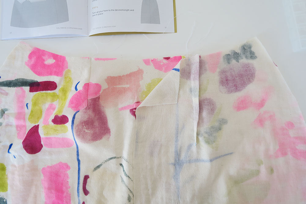 Cali sewalong: sewing the skirt