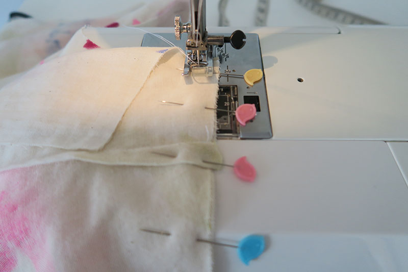 Sew the shoulder seam