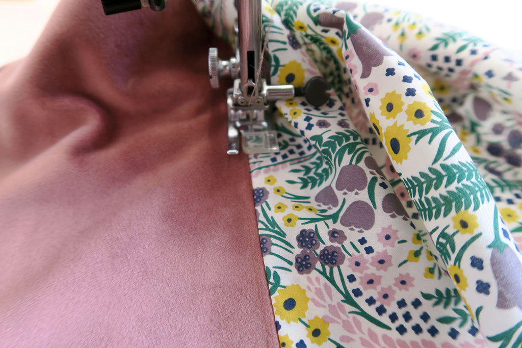 Understitch the lining